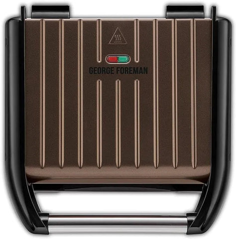 George Foreman Medium Steel Grill - Dark Bronze