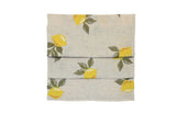 Embroidered Lemon Table Runner