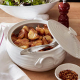 Small Oval Casserole White