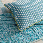 Aster Decorative Throw Green