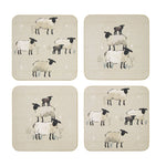 Highland Sheep Coasters Set Of 4