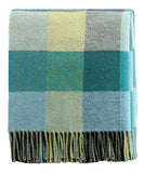 Plaid Green Shades Throw