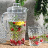 Plastic Jug & Tumbler Set - Clear