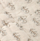Matilda Velvet Ruffle Bedspread Olive
