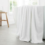 Soft Zero Twist Spa White Bath Towel