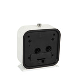 Finch Alarm Clock Snowberry White 5"