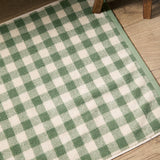 Barton Check Bath Mat Forest