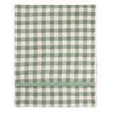 Barton Check Bath Sheet Towel Forest