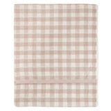 Barton Check Bath Sheet Towel Natural