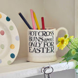 Black Toast Hot Cross Buns 1/2 Pint Mug