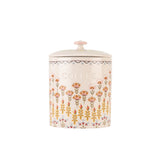 Painted Table Ceramic Coffee Storage
