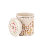 Painted Table Ceramic Coffee Storage