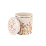 Painted Table Ceramic Sugar Storage