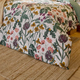 Florapedia Printed Floral King Duvet Cover Set Oatmeal