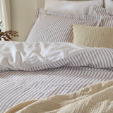 Hebden Single Duvet Set Mauve