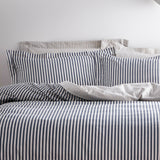 Hebden Single Duvet Set Navy