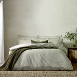 Hebden Super King Duvet Cover Set Olive