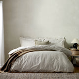 Hebden Super King Size Duvet Set Mole