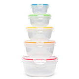 5pc Round Container Nestable Set