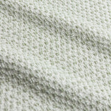 Hebden Textured Waffle Bath Towel Bay Green