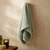 Hebden Textured Waffle Hand Towel Bay Green