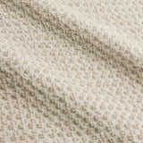 Hebden Textured Waffle Bath Sheet Stone