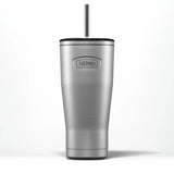 Icon Cold Cup with Straw - Stainless Steel