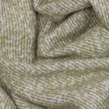Isla Woven Tasselled Throw Green