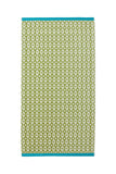 Daisy Hand Towel Green