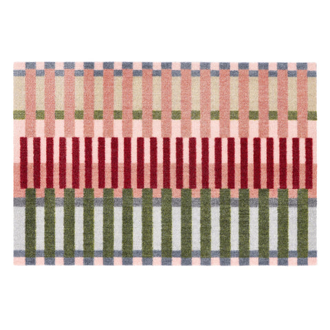 Colour Block Weave Door Mat