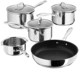 Stellar Profile, 5 Piece Draining Saucepan Set