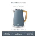 Fjord Grey 1.7 Litre Jug Kettle