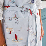 Coastal Boats Adult Apron