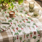 Garden Vegetables Table Runner