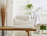 Sereno Soft Textured Bath Sheet White