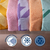 Microfibre Cloths Pastel Prints 5pcs