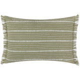 Tide Textured Stripe Outdoor Cushion Moss