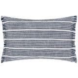 Tide Textured Stripe Outdoor Cushion Navy