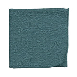 Botanical Harmony Throw, Teal/Claret