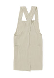 Pure Linen Apron Natural