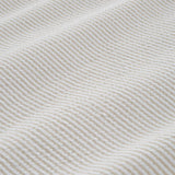 Seersucker Woven Stripe Natural Double Duvet Set