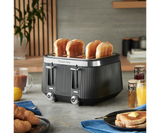 Bronte 4 Slice Toaster Black