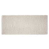 Aspen Bobble White Long Bath Runner