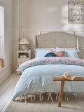 Clover Powder Blue/Madder Double Duvet Cover Set