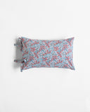Clover Powder Blue/Madder Standard Pillowcase Pair
