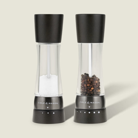 Derwent Black Wood Salt & Pepper Mills