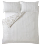 Walled Garden Dove Grey Single Duvet Cover Set