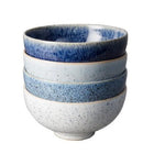 Denby Studio Blue 4 Piece Cereal Bowl Set