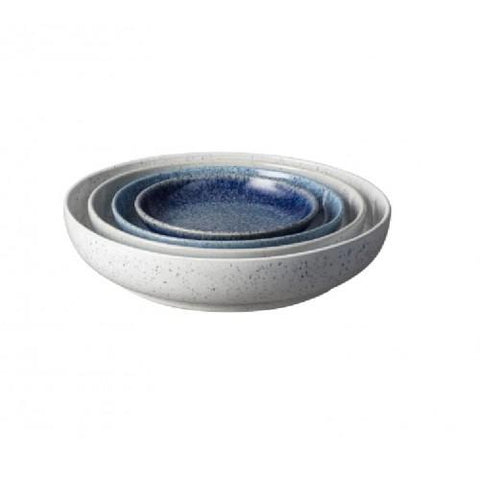 Denby Studio Blue 4 Piece Nesting Bowl Set