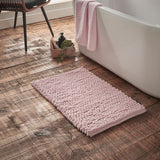 Aspen Bobble Pink Bath Mat